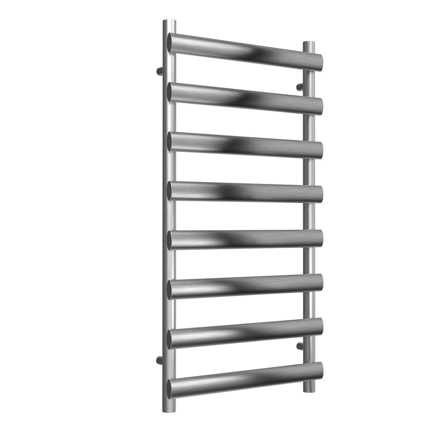 Deno Electric Stainless Steel Heated Towel Rail - Various Sizes - Satin Finish