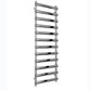 Deno Dual Fuel Stainless Steel Heated Towel Rail - Various Sizes - Polished Stainless Steel