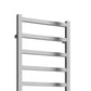 Fano Electric Aluminium Heated Towel Rail - Various Sizes - Polished Satin