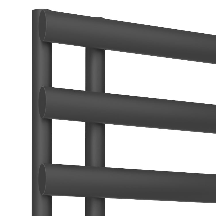 Grace Dual Fuel Heated Towel Rail - Various Sizes - Anthracite