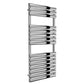 Helin Dual Fuel Stainless Steel Heated Towel Rail - Various Sizes - Polished Stainless Steel