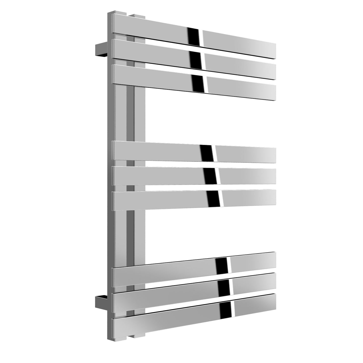 Lovere Dual Fuel Stainless Steel Heated Towel Rail - Various Sizes - Polished Stainless Steel