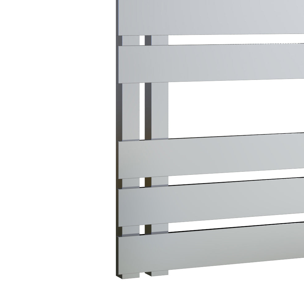 Ricadi Electric Stainless Steel Heated Towel Rail - Various Sizes - Polished Stainless Steel