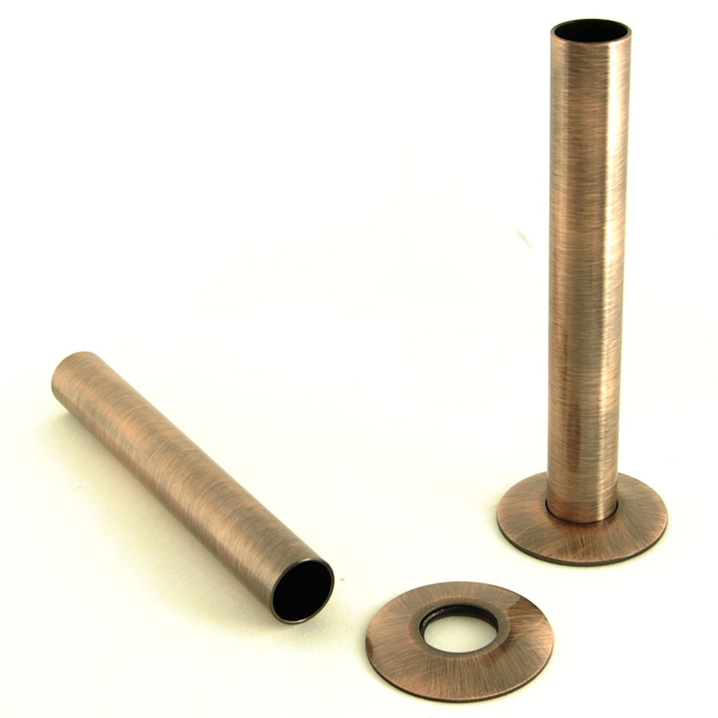 Radiator Pipe Cover Kit 130mm - Antique Copper