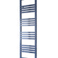 Bolca Electric Aluminium Heated Towel Rail - Various Sizes - Satin Blue