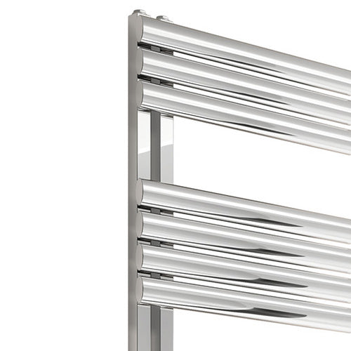 Scalo Electric Stainless Steel Heated Towel Rail - Various Sizes - Polished Stainless Steel